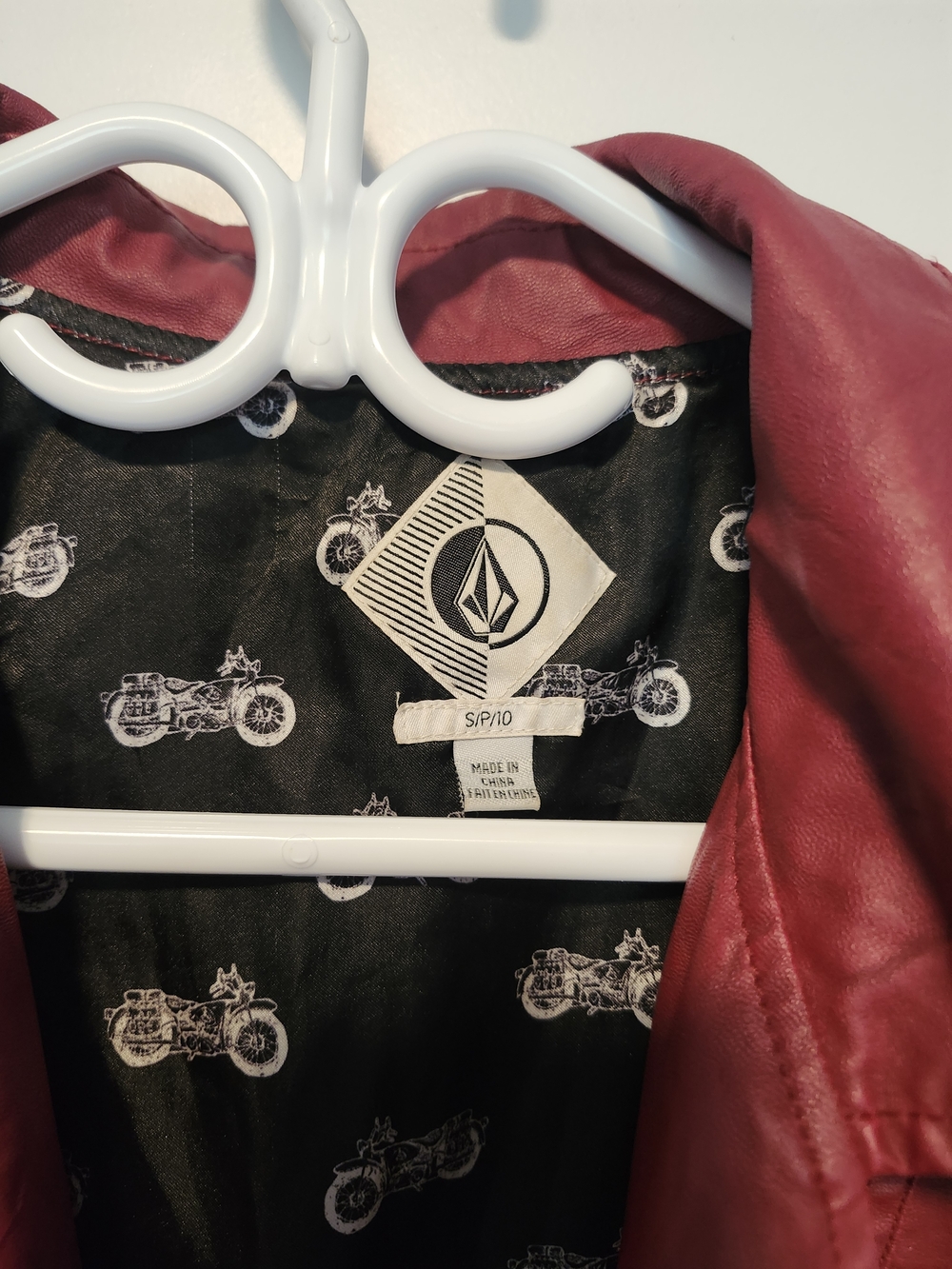 Volcom Faux Leather Jacket - Picture 2 of 10